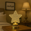 Crystal Star LED Night Light – Decorative Small Lamp