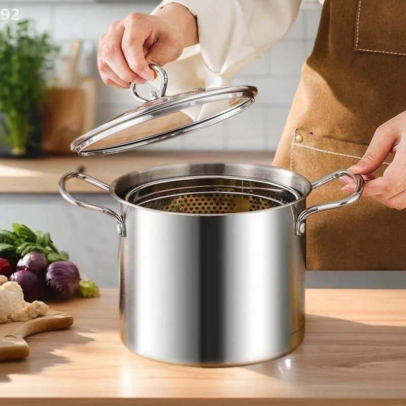 3.5L Deep Fryer & Multi-Pot – Stainless Steel Culinary Station