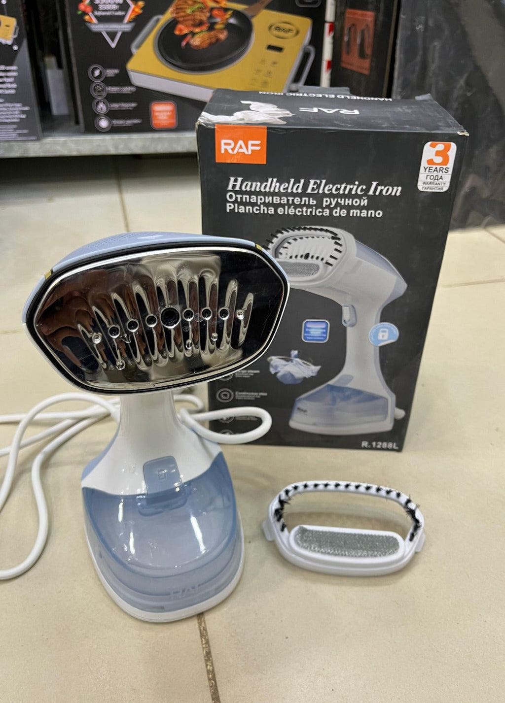 Raf Handheld Steam Iron - Portable Garment Steamer for Travel & Home