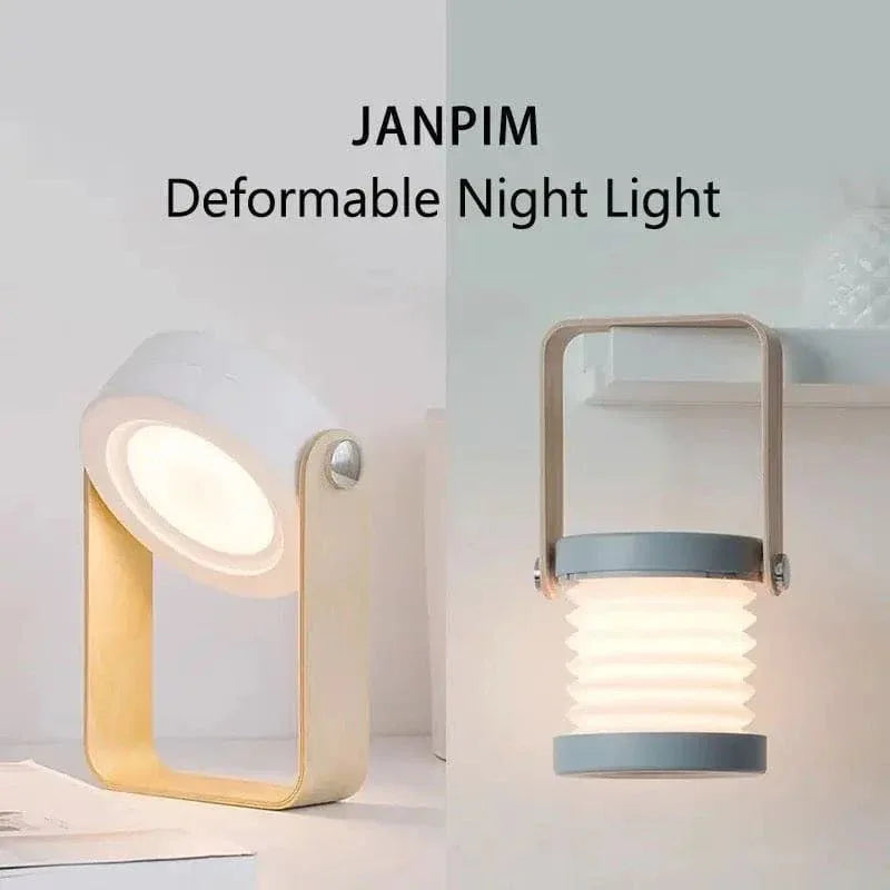 4 in 1 Foldable LED Table Lamp – Portable & Stylish
