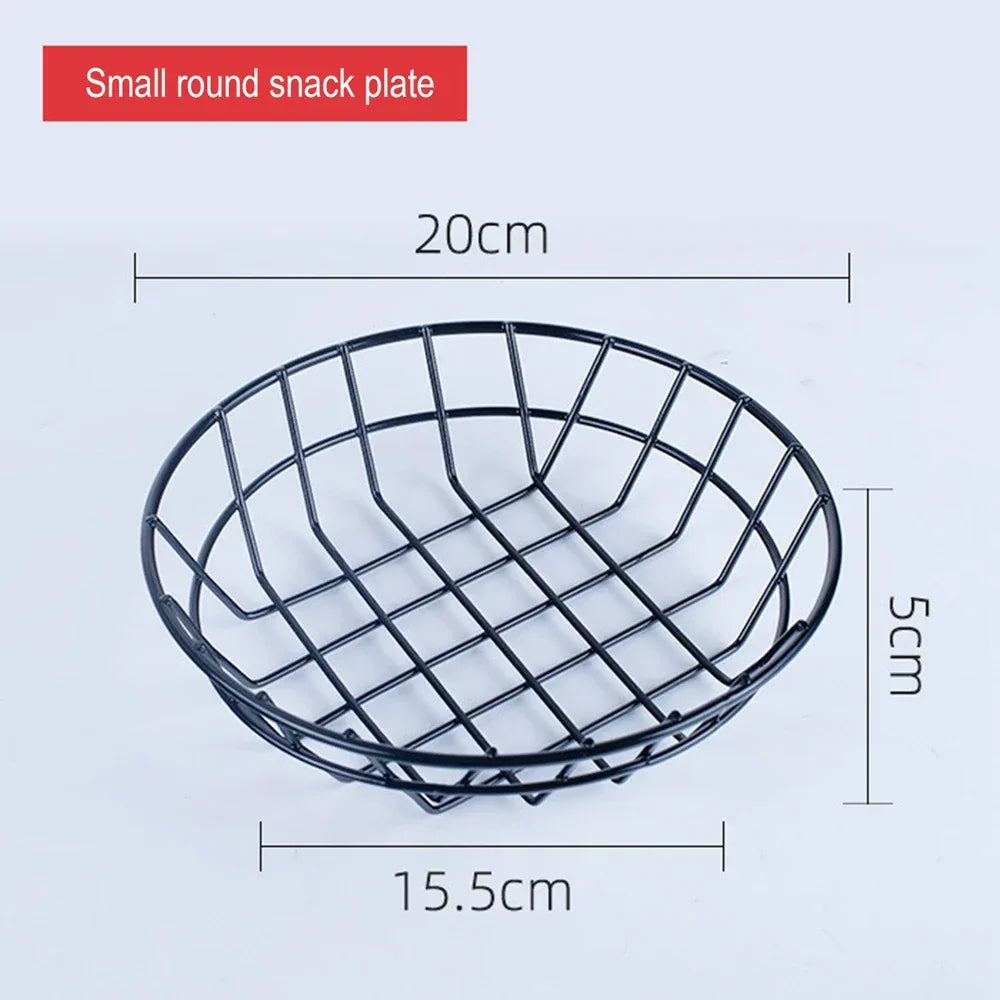 Metal French Fries Basket for Snacks