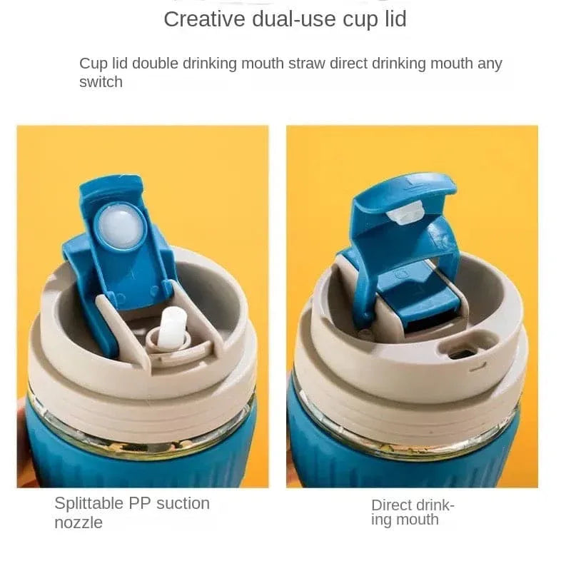 350ml Cute Travel Mug with Silicone Grip