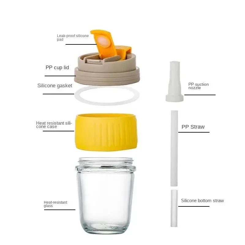 350ml Cute Travel Mug with Silicone Grip
