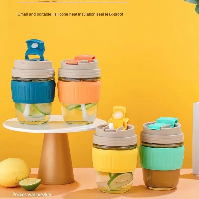350ml Cute Travel Mug with Silicone Grip