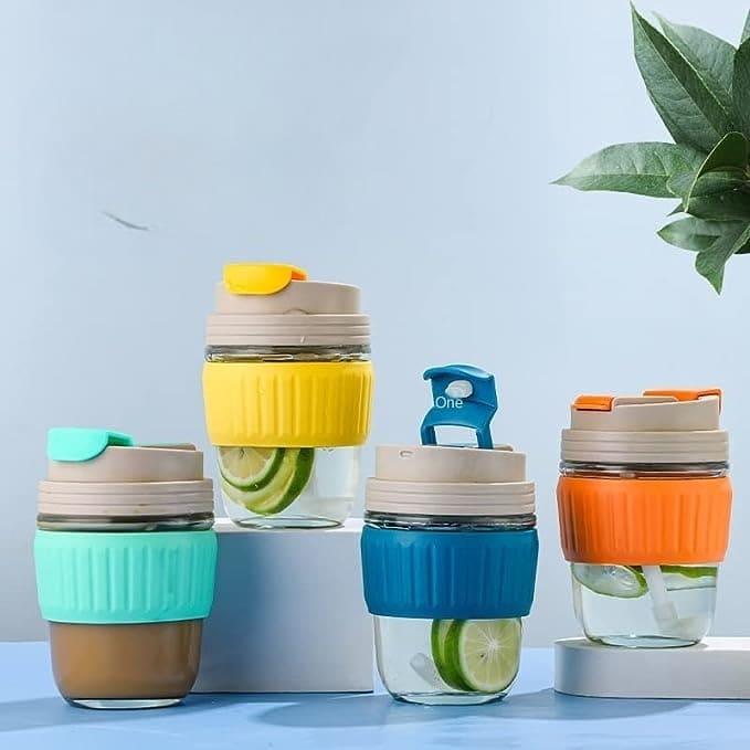 350ml Cute Travel Mug with Silicone Grip