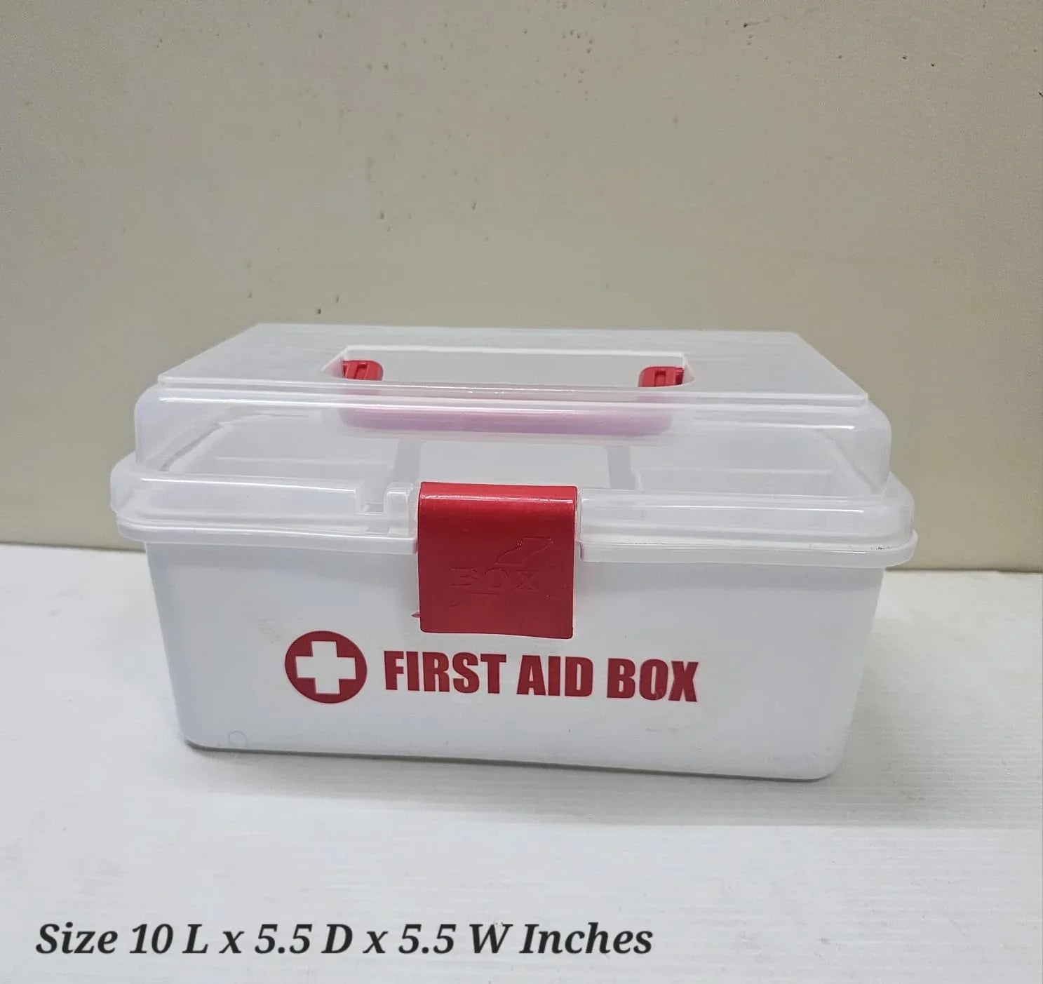 First Aid Kit Box Compact & Organized