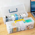 Large Capacity Organizer Storage Box with Handle