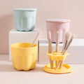 Makeup Brush Cleaner Box with Brush Holder