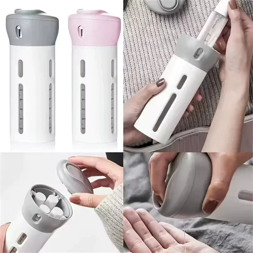 Multi Compartment Toiletry Bottle for Travel