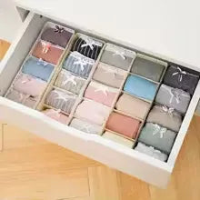 Organizer Wardrobe Storage Baskets Set