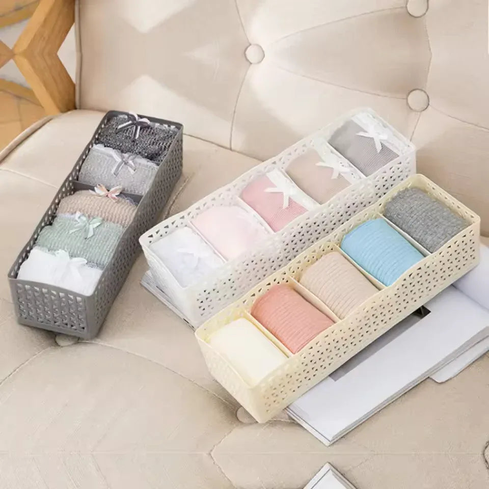 Organizer Wardrobe Storage Baskets Set
