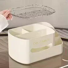 Premium Plastic Storage Box with Multi-Use Organizer