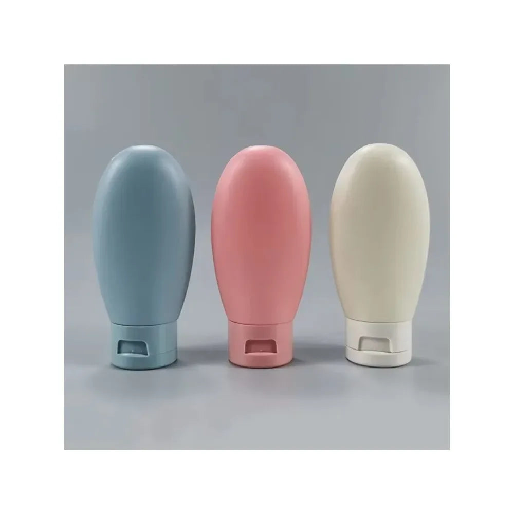 Portable Lotion Container Pack of 3 - Refillable Bottles