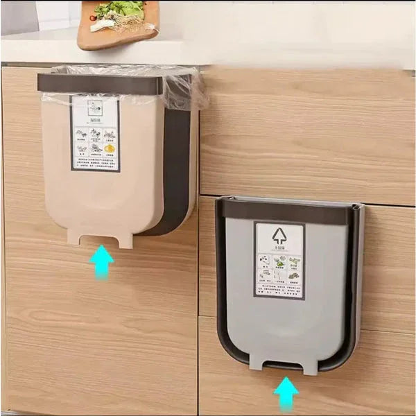 Wall Mounted Kitchen Trash Bin – Space Saving