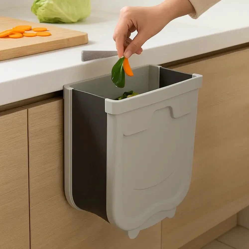 Wall Mounted Kitchen Trash Bin – Space Saving