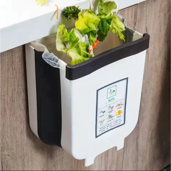 Wall Mounted Kitchen Trash Bin – Space Saving