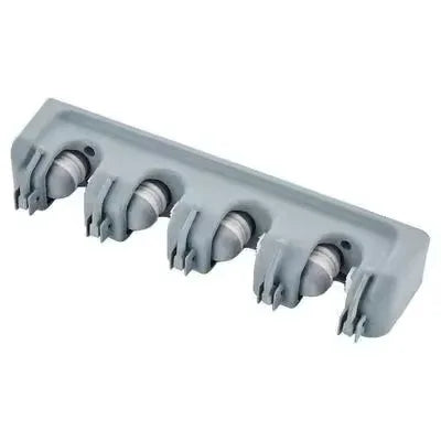 Wall Mounted Mop Holder with Multi Hooks