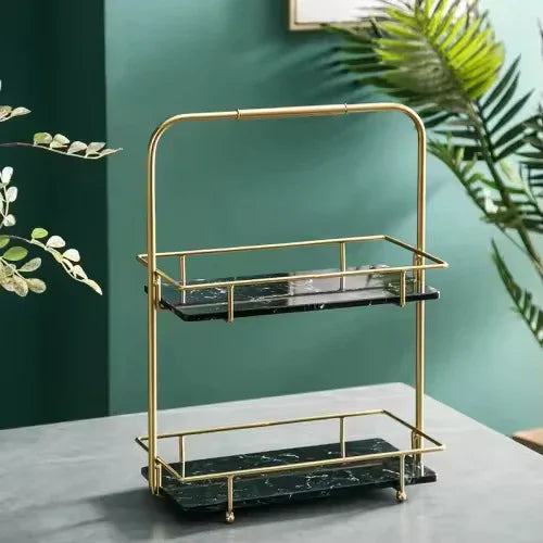 Elegant Iron Display Stand for Snacks