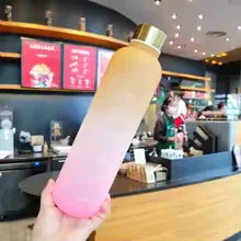 Gradient Color Outdoor Water Cup – Durable & Stylish