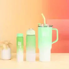 3 Pieces Water Bottle Set - Stylish & Durable