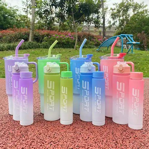 3 Pieces Water Bottle Set - Stylish & Durable
