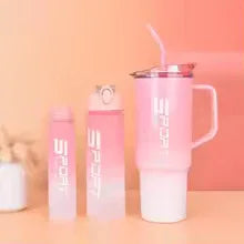 3 Pieces Water Bottle Set - Stylish & Durable