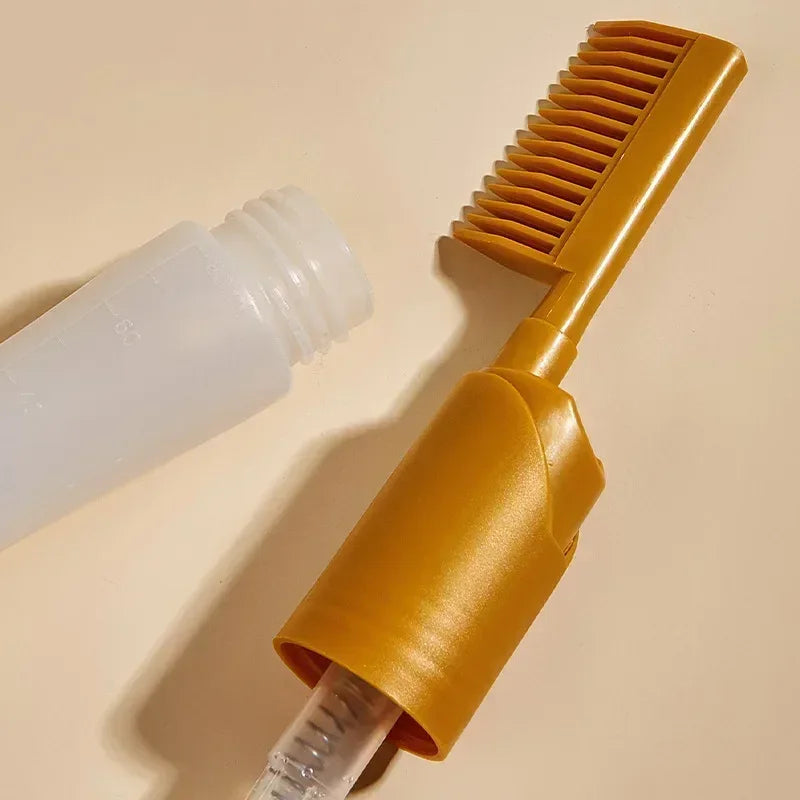 Hair Dye Applicator Bottle with Comb