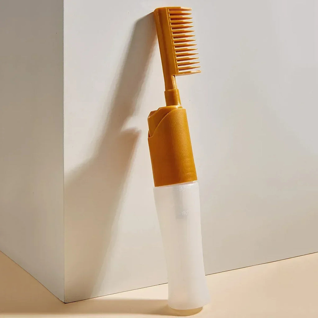 Hair Dye Applicator Bottle with Comb