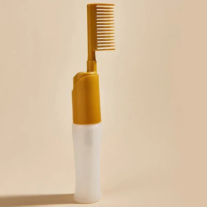 Hair Dye Applicator Bottle with Comb