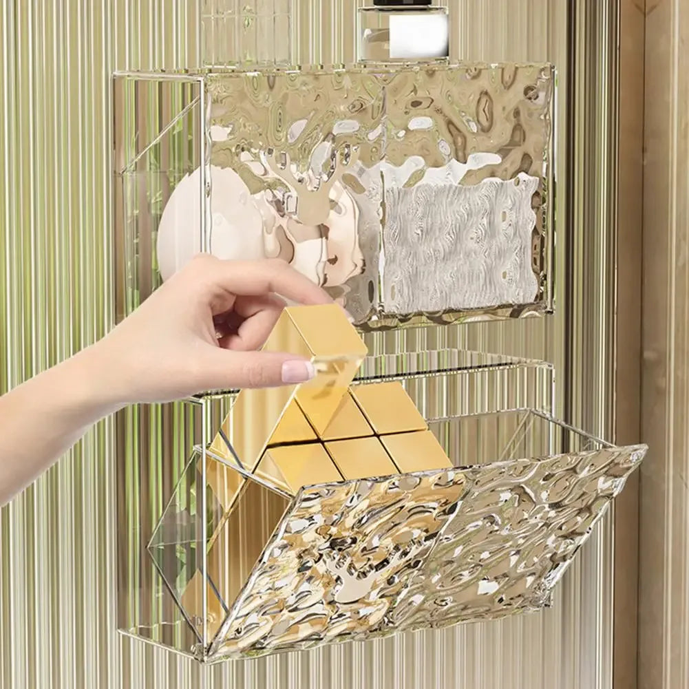 Cotton Pad Storage Container - Stylish & Durable