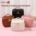 PU Leather Handheld Makeup Wash Bag