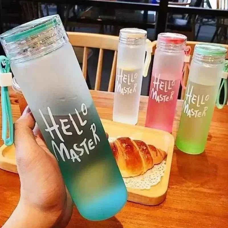 400ml Water Bottle with Colorful Design
