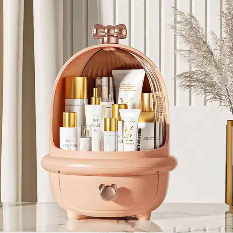 High Capacity Cosmetic Storage Box with Elegant Design