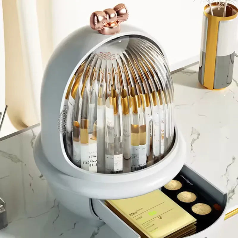 High Capacity Cosmetic Storage Box with Elegant Design