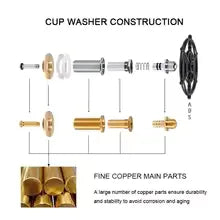 High Pressure Cup Washer Tool for Quick Cleaning