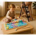 5-in-1 Wooden Number Puzzle for Kids