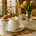 Elegant Porcelain Milk Jug for Kitchen (330ml)