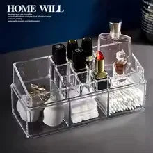 Trapezoid Makeup Stand for Vanity Organizer