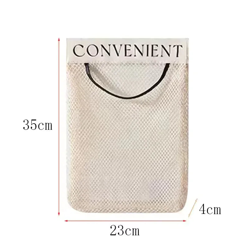 Mesh Cabinet garbage bag dispenser organizer