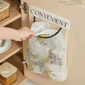 Mesh Cabinet garbage bag dispenser organizer