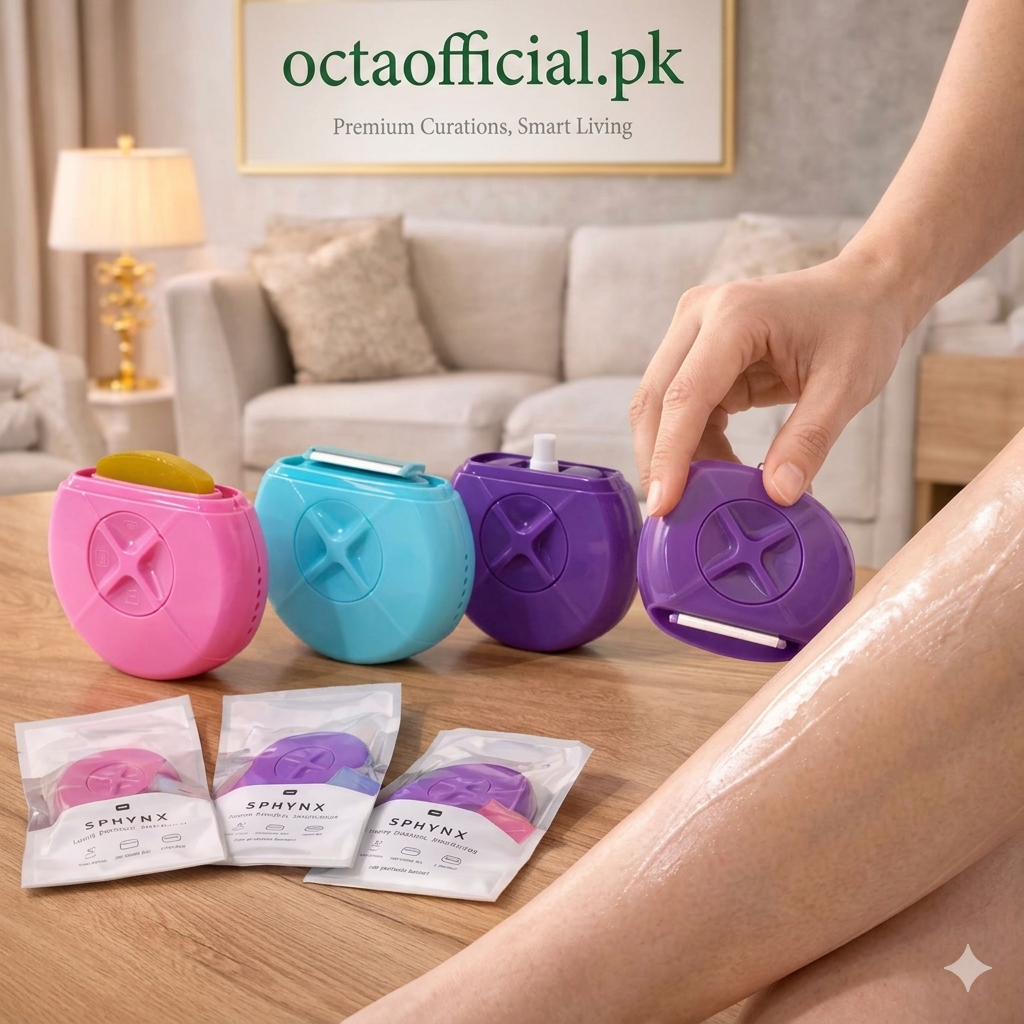 3-in-1 Portable Women's Body Hair Trimmer & Manual Epilator Set