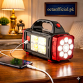 2-in-1 Rechargeable Solar & USB Handy LED Searchlight