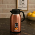 2.2L Stainless Steel Thermal Flask – Red Hot & Cold Bottle