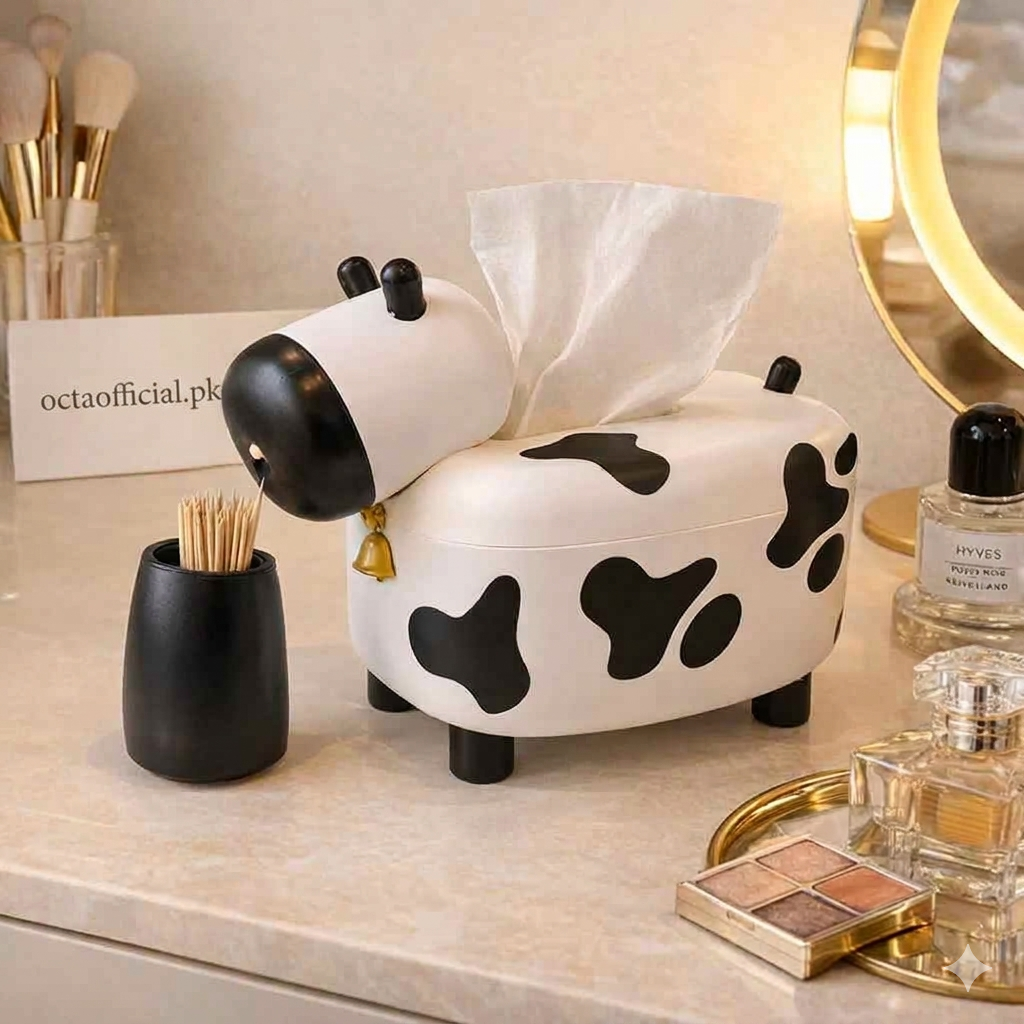 2-in-1 Cute Sheep Design Tissue Box Holder