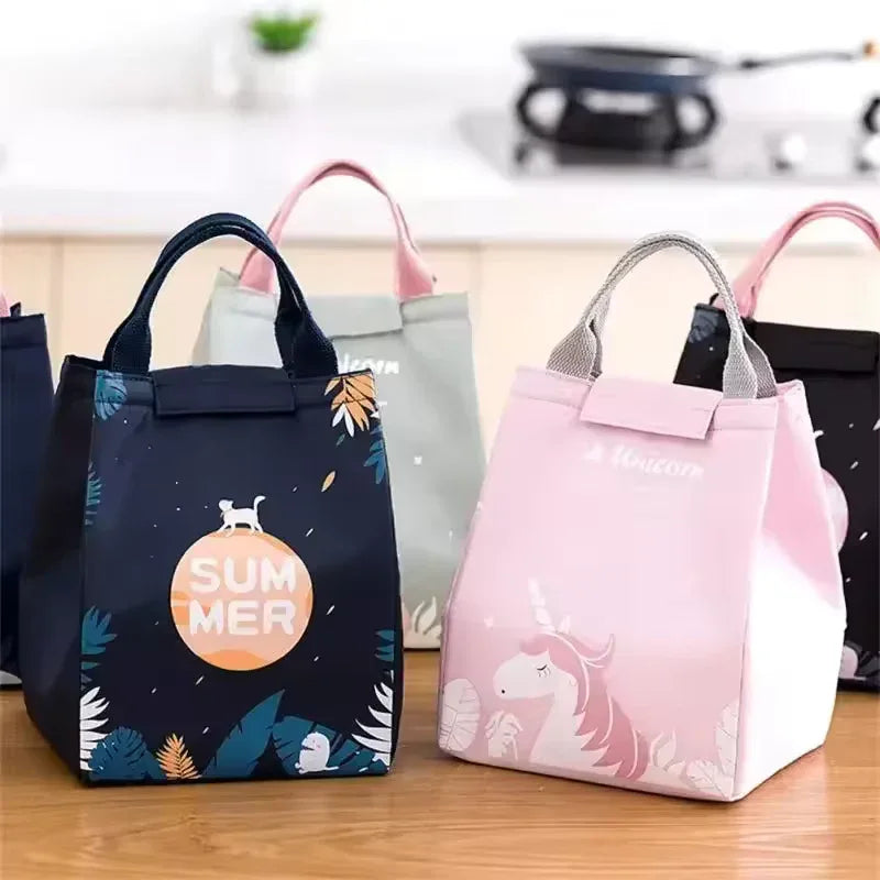 Insulated Lunch Bag - Unicorn Seat Back Bag