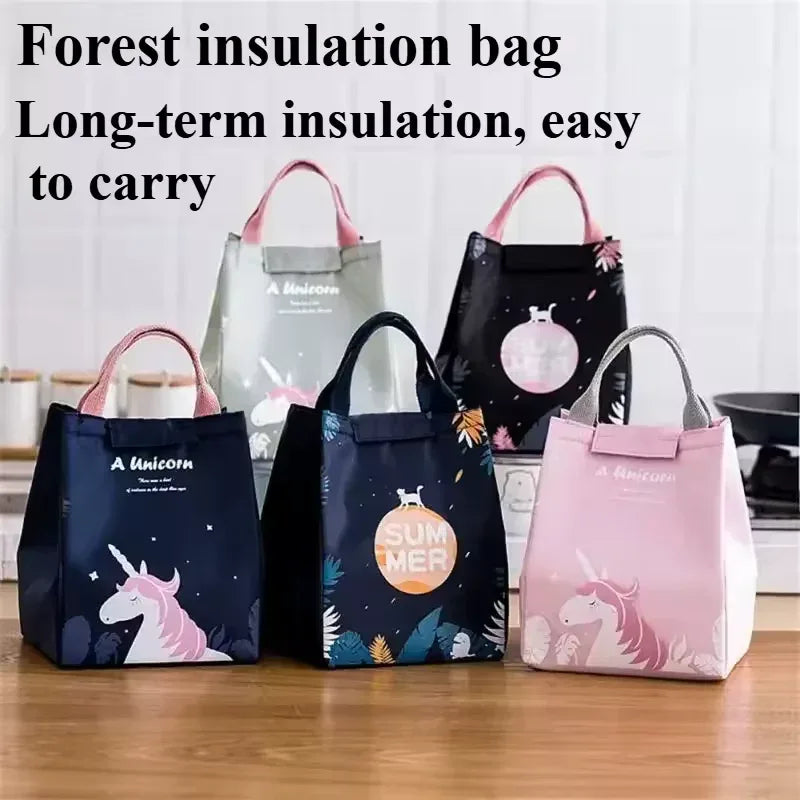 Insulated Lunch Bag - Unicorn Seat Back Bag