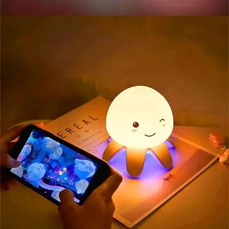 Jellyfish Night Light with Remote & Music
