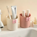 Kawaii Pen Holder for Desk with Cute Bow