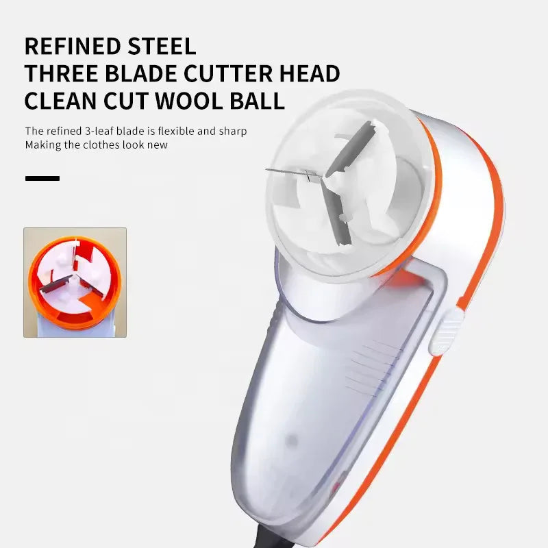 Corded Lint Remover for Clothes with Mesh Cover