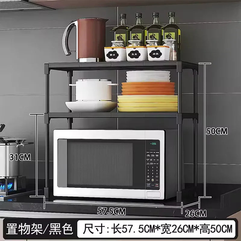 Kitchen Storage Rack Organizer for oven